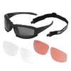Swiss Eye - Ballistic Glasses Guardian with Visor Set - Black - 40441