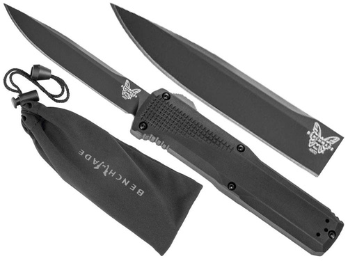Benchmade - 4600DLC Phaeton Automatic Knife - S30V - Black 4600DLC