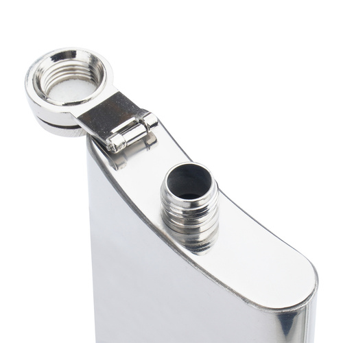Mil-Tec - Stainless Steel Flask - 140 ml - Silver - 14520018-005
