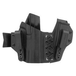 DOUBLETAP GEAR - Appendix Elastic IWB Kydex Holster for Walther P99 and Magazine - Black