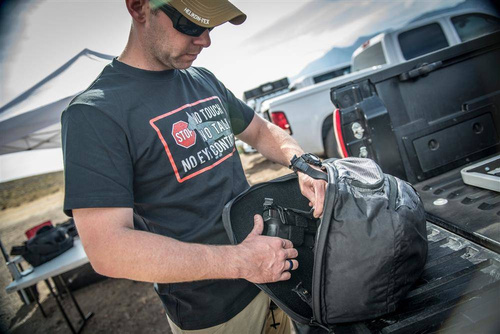 Helikon - Inverted Pistol Holder Insert - Gray Melange - IN-PIH-NL-M3