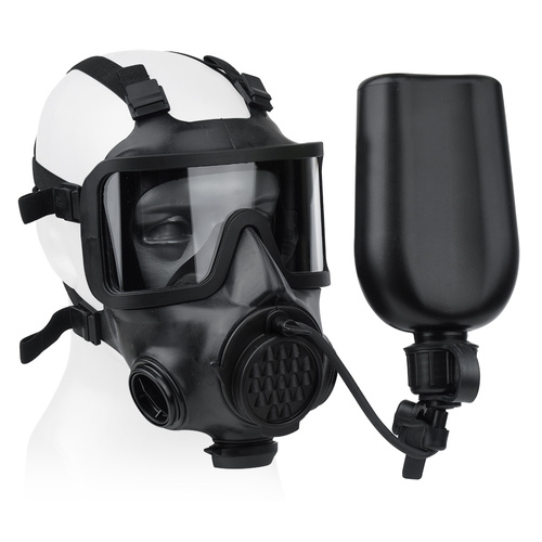 Gas Mask OM-2020 - Drinking Port - Bidon - Black
