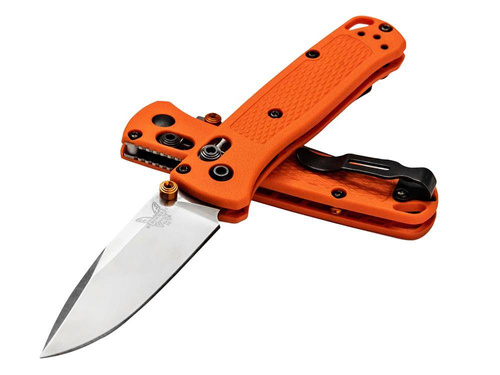 Benchmade - Mini Bugout Folding Knife - AXIS® Lock - S30V - Orange - 533