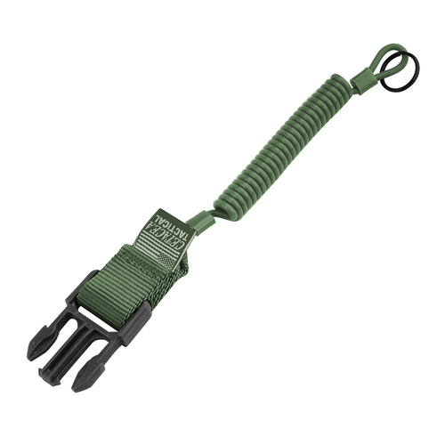 Cetacea Tactical - Lanyard for Weapon QR with Male Buckle - Olive Drab - TA-QRMC-OD 