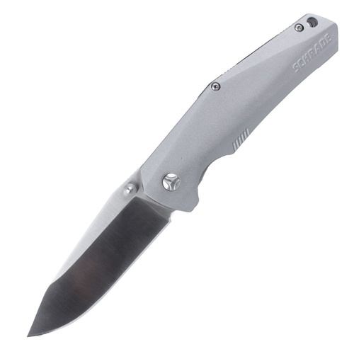 Schrade - Ultra Glide Liner Lock Folding Knife - 9Cr18MoV - Gray - SCH306