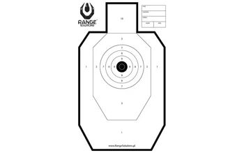 Range Solutions - Range Shooting Targets - 500 x 700 mm- 50 pcs. - 872-009
