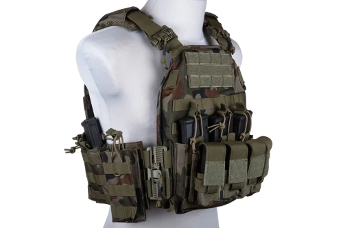 GFC Tactical - Plate Carrier 8944-1 Tactical Vest - Wz.93/PL Woodland - GFT-18-039014