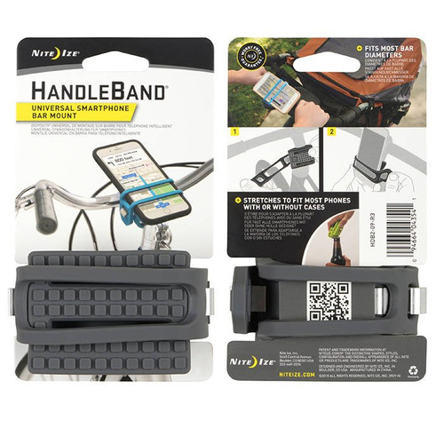 Nite Ize - HandleBand® Universal Smartphone Mount - Charcoal - HDB2-09-R3