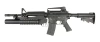 Double Bell - Grenade Launcher Replica M203 Long Version - Black - DBY-04-001131