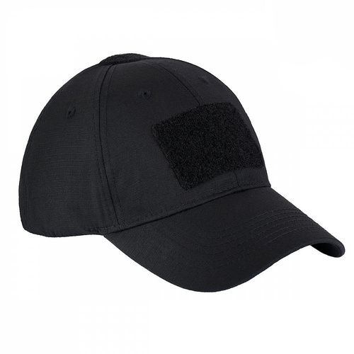 M-Tac - Tactical Cap Flex - Velcro - Rip-Stop - Black - 40534002
