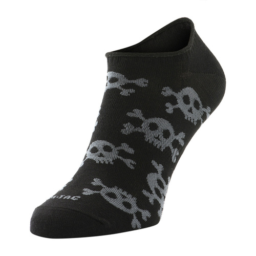 M-Tac - Pirate Skull Short Summer Socks - Black - 30907902