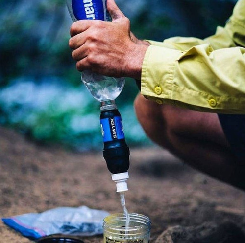 Sawyer - Squeeze Water Filtration System - Blue - SP129