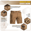 M-Tac - Tactical Shorts Aggressor - PoliCotton - Rip-Stop - Coyote Brown - 20018017