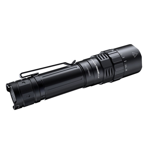 Fenix - PD40R V3.0 Rechargeable LED Flashlight - 3000 lm - 5000 mAh - Black - 039-566