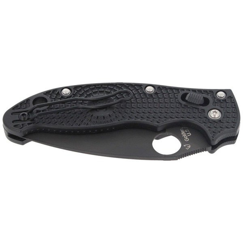 Spyderco - Manix™ 2 FRCP Black / Black Blade Knife - C101PBBK2
