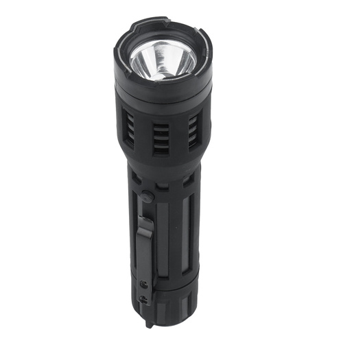 Guard - Thunder Rechargeable LED Flashlight With Stun Gun - 800 000 V - 110 lm - Black - YC-1321