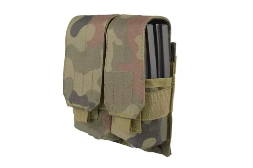 GFC Tactical - Double M4/M16 Type Magazine Pouch - MOLLE - Nylon - Wz.93 PL Woodland - GFT-19-011403