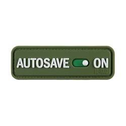 M-Tac - Morale Patch Autosave PVC - 3D - Olive - 51116701