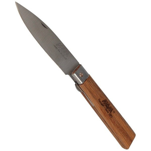 MAM - Operario Pocket Knife with Blade Lock - Medium Dark Beech Wood - 2036/3-A-B-MW