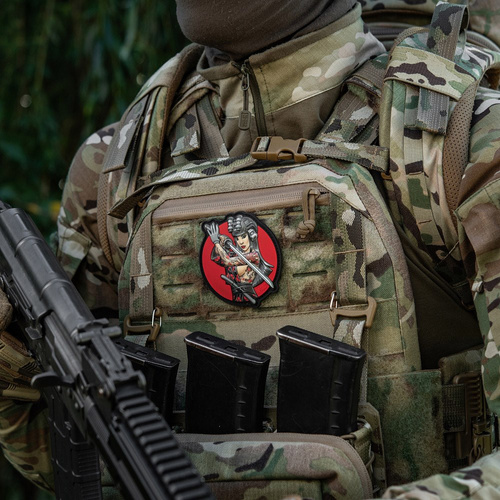 M-Tac - Tactical Girl №3 Yakuza Patch - PVC - Black Tattoos - Full Color - 51116404