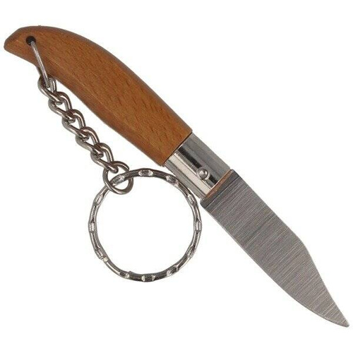 MAM - Folding Keyring Knife Iberica Mini - 45 mm - Dark Beech Wood - 2000-DW