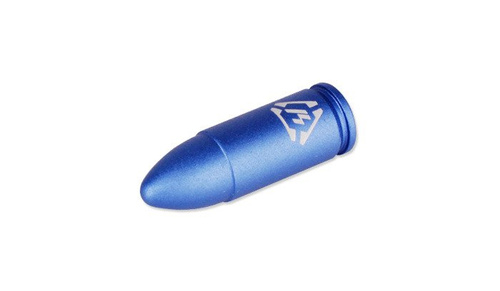 Strike Industries - Aluminum Dummy Round - 9x19mm Para - SI-DR-AL-9MM-BLU