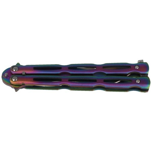 Martinez Albainox - Butterfly knife Balisong Rainbow - 36297