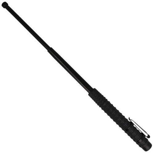 ESP - Hardened expandable baton with clip - 21" - Extra Grip handle - Black - EXB-21H BLK BC-01