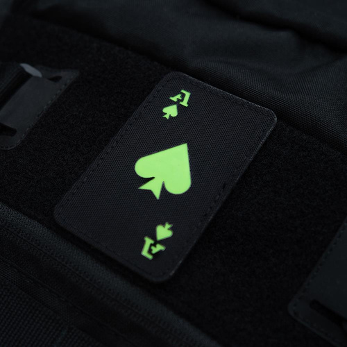 M-Tac - Patch Ace of Spades - Cordura 500D - Black / Fluorescent - 51109299
