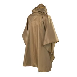 Helikon - Poncho Lightweight - Polyester Ripstop - Coyote - PO-LHW-PO-11
