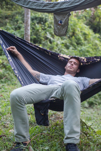 Ticket To The Moon - Travel Hammock - Compact - Forest  Green - TMC05