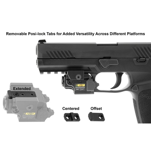 Leapers - Ambidextrous Compact Green Laser Sight - SCP-LS279S-A