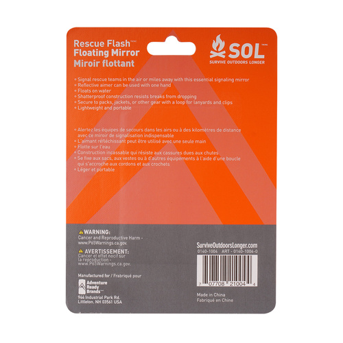 SOL - Signal Mirror Rescue Flash™ - 0140-1004