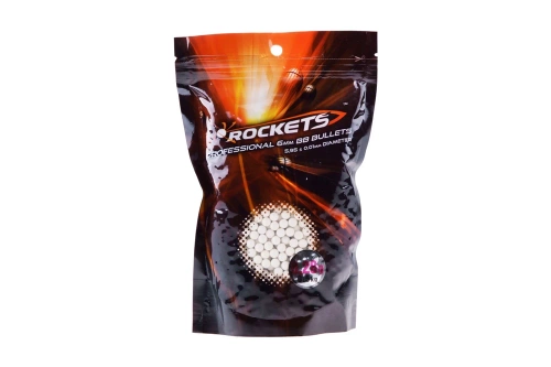 Rockets - Bullets ASG Professional - 0.28 g - 1785 pcs. - White - ROC-16-018529