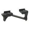 UTG - Ultra Slim Picatinny Angled Front Grip - Black - MT-AFGP01