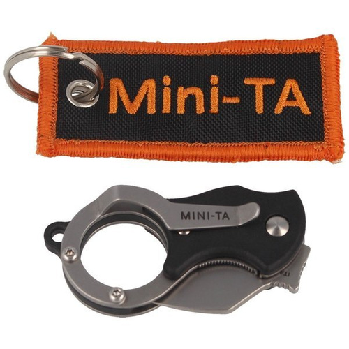 FOX - Mini-TA Folding Knife - Black Nylon - FX-536