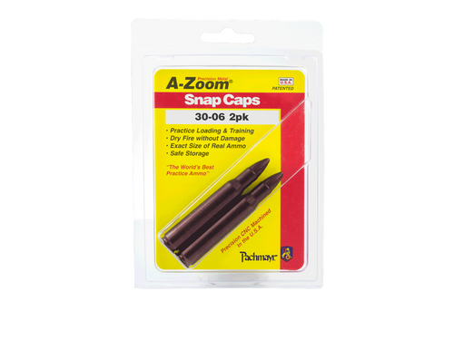 Lyman - A-Zoom Aluminum Snap Cap - cal. .30-06 - 2 pcs - Black - 12227