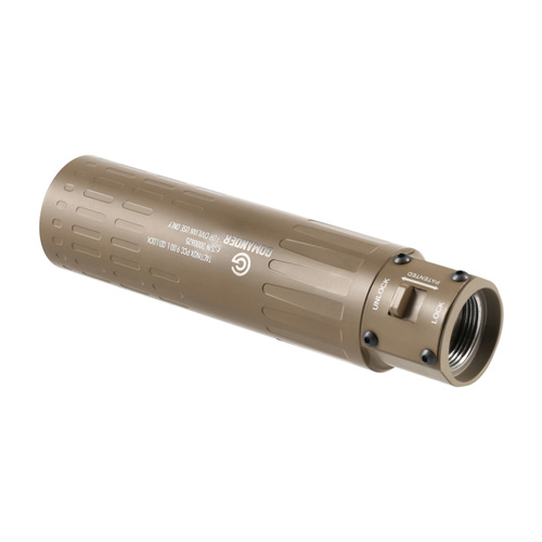 Gomander - Gun Silencer Tactinox PCC QD L - 9 mm - M26x1.5 - Sand - TB0.9680_2 FDE