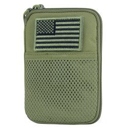 Condor - Pocket Pouch with US Flag Patch - Olive Drab - MA16-001