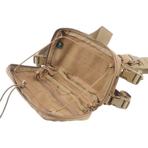 Condor - Stowaway Chest Rig Tactical Vest - MOLLE - Coyote - 201236-498