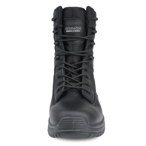 Bennon - Commodore Light O1 Military Boots - High - Black - Z20359