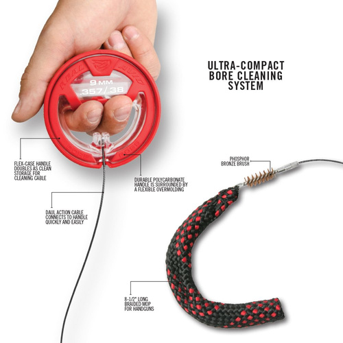 Real Avid - Tube Cleaning Cord Bore Boss - .357/.38/9 mm - AVBB9MM