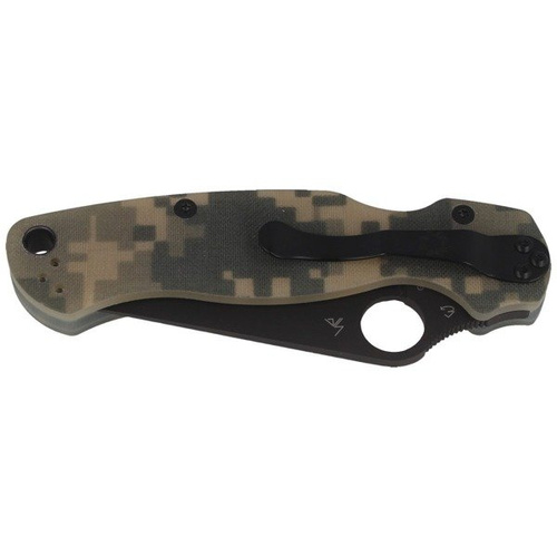 Spyderco - Para Military™ 2 G-10 Digital Camo / Black Blade Folder Knife - C81GPCMOBK2