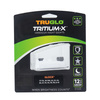 TruGlo - Tritium-X Night Sights - Glock 17/19 - Low - White outline - TG231G1XW