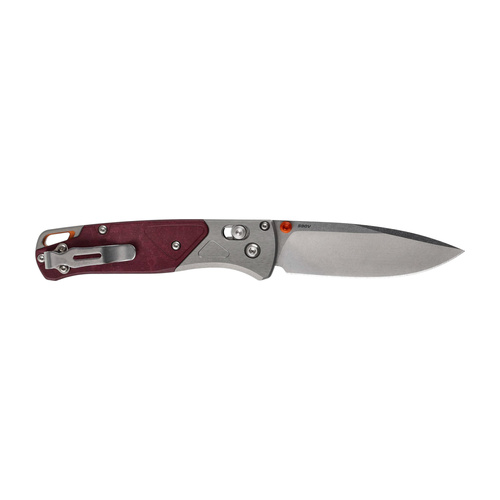 Benchmade - Folding Knife EDC 535-09 Bugout - CPM-S90V - Ash Gray / Redstone - 535-09