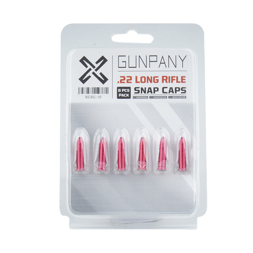 GunPany - Aluminum dummy rounds - .22 LR - 6 pcs - SCSC-10