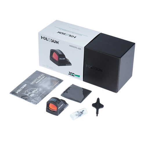 Holosun - HE507C-GR X2 Elite Micro Green Dot Sight with Picatinny rail mount 