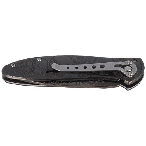 Herbertz Solingen - Skulls Folding Knife - 564612