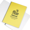 Modestone - Waterproof Notebook - 210 x 297 mm - 50 Sheets - Yellow - C44