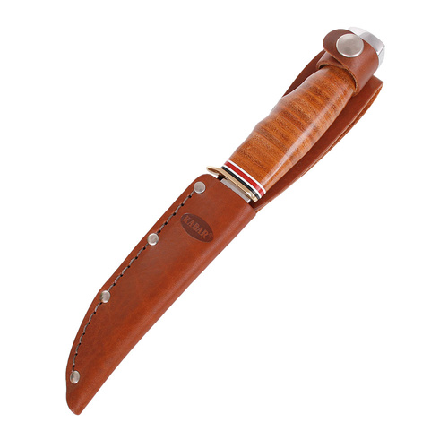 Ka-Bar 1232 - Leather Handled Hunter Knife